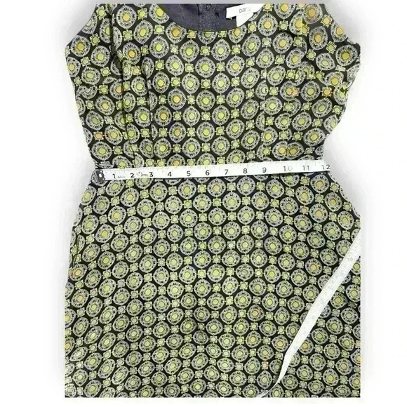 Womens Black and Yellow Moissanite Skater Sleeveless Dress Size Small by Bar III - Picture 7 of 8